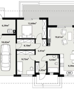 145 mt betonarme ev plan