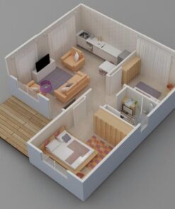 49mt2 prefabrik ev plan2